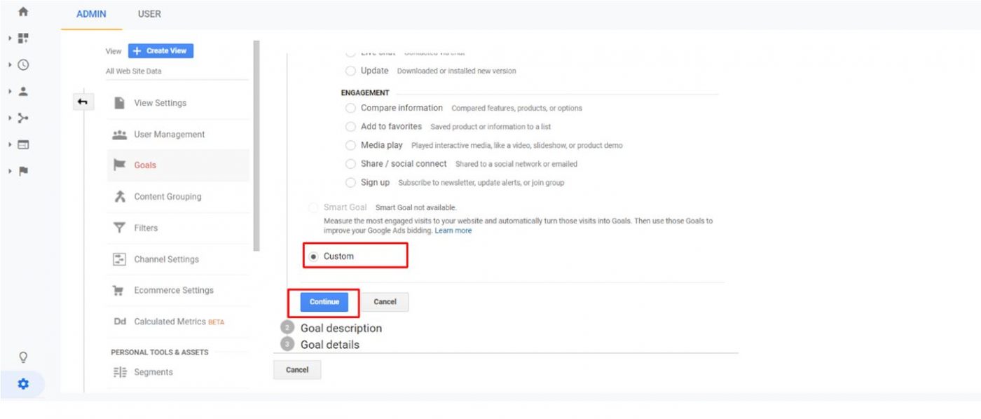 Setting Up Thank You Page & Adding It to Google Analytics as a Goal URL